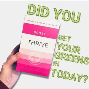 THRIVE Boost Premium Green Beverage - 10 Pack SAMPLE
